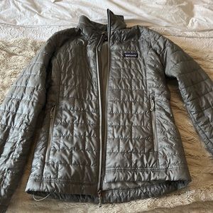 Patagonia grey shell jacket